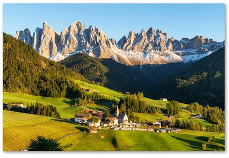 Postereck - 2762 - Dolomiten, Italien Natur Landschaft Berge Gebirge - Wandposter Fotoposter Bilder Wandbild Wandbilder - Poster - 3:2-91,0 cm x 61,0 cm