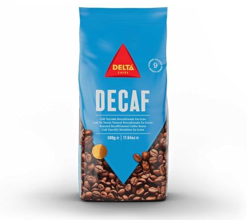 Delta Decaffeinated Portuguese Roasted Coffee Beans 500g/ 17.64oz Coffee sansations