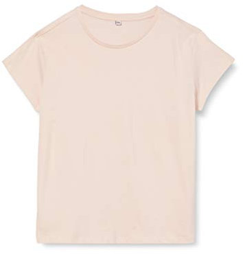 Build Your Brand Ladies Box Tee Maglietta, Rosa, S Donna