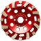 LXDIAMOND Diamant-Schleiftopf 125mm x 22,23mm für Winkelschleifer - Topfschleifer zum Schleifen von Beton, Mauerwerk, Epoxidharz, Estrich, Fliesenkleber - 125 mm Betonschleifer in Profi Qualität