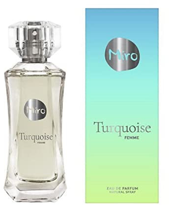 Miro Turquoise femme Eau de Parfum Natural Spray 50 ml
