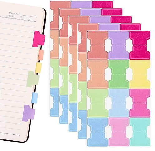Page Markers Tabs, Sticky Tabs, Double Sided Bible Tabs, Colorful Book Tabs, Sticky Index Tabs, Page Tabs Sticky for Annotating Books Notebook Dividers Cook Books Indexing Jobs