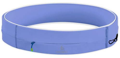 FlipBelt Zipper Running Belt, Waist Pack for Fitness and Running Fanny Pack for Women Men Phone Keys Money US Company