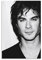 Ian Somerhalder (3) Leinwand-Poster, dekoratives Gemälde, Leinwand-Wandposter und Kunstdruck, modernes Familienschlafzimmer-Dekor-Poster, 20 x 30 cm