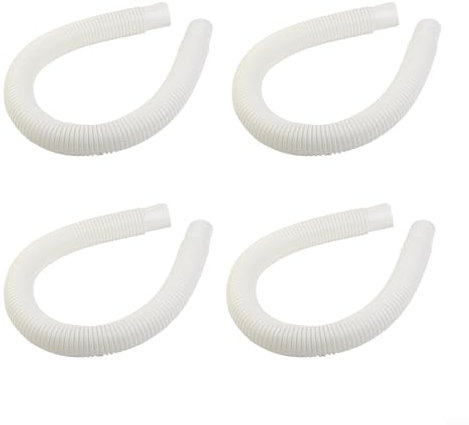 4pcs Skimmer hose, Skimmer Replacement Hose For Intex Surface Skimmer Replacement Hose 10531 Skimmer Hose for Above Ground Swimming Pool Pipe Spare Part,1.57in*30in