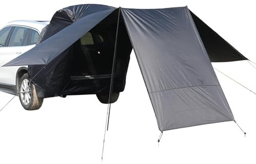 SUV-Zelte Für Camping, Auto Campingzelt, SUV Campingzelt Für 5–8 Personen, Geräumiges Kofferraumzelt Für Reisen, Camping, Heckklappe Im Freien