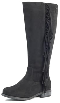 GABYLOU Bottes mollets larges XL - Modele Aiyana. Black24. 36