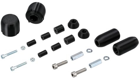 Set: Sturzpad/Crashpad komplett, 3D-Druck Schwarz - für S51, S50, S70, S53, S83