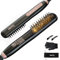 Mini Plancha Pelo Plancha De Pelo Profesional 2 En 1 Cepillo Alisador De Pelo De Cerámica - 10s De Aplicación Rápida, 200g Ligero Con 3 Ajustes De Temperatura, Antiarrugas Para El Hogar Y Los Viajes