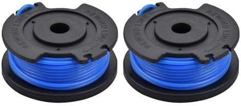 2Pcs Strimmer Spool Compatible with Ryobi,Grass Spool Trimmer Replacement String Line Wire Parts Accessories,Compatible with Ryobi One+ AC14RL3A,Olt1832 Rac124 for Ryobi 18V 24V 40V Garden Cutter Tool