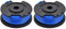 Lot de 2 bobines de rechange pour débroussailleuse Ryobi One+ AC14RL3A, OLT1832 RAC124, 18 V, 24 V, 40 V