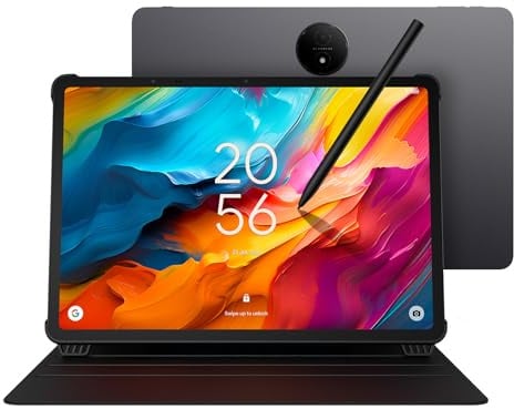 TCL NXTPAPER 14, tablette Android de 14,4, bloc-notes numérique, stylet niveau 4096 et étui à rabat inclus, écran semblable à du papier, 8 + 8 Go de RAM, 256 Go de stockage, batterie 10 000 mAh