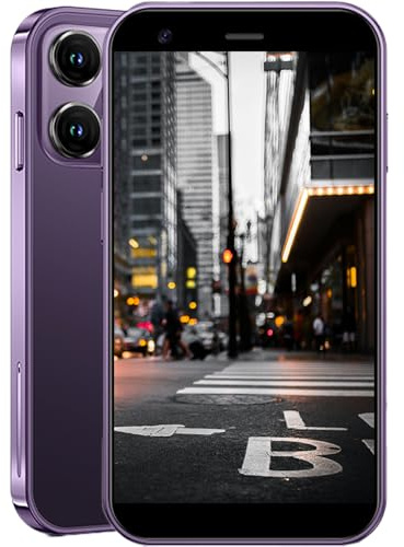viqee Kinder Smartphone 4G Mini Handy mit Lern-Apps 3 Zoll HD Display 3GB RAM 64GB Dual SIM Kindersicher 2+5 MP-Kameras
