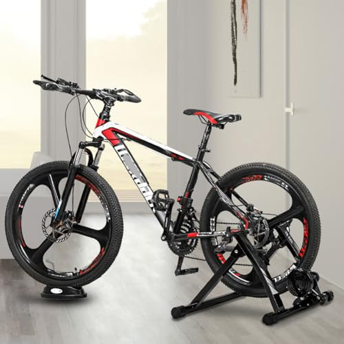 Indoor-Fahrradtrainer, Fahrrad-Rollständer for Fahrrad-Rallye-Training, Indoor-Reiten, Radfahren, stationäre Fahrradständer, Trainer