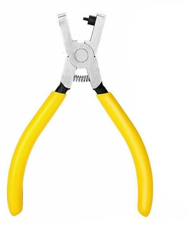 2.0mm Universal Leather Hole Punch Pliers | Watch Band, Shoe Strap & Wrist Belt Hole Puncher - Heavy Duty Hand Tool for DIY Repair Projects