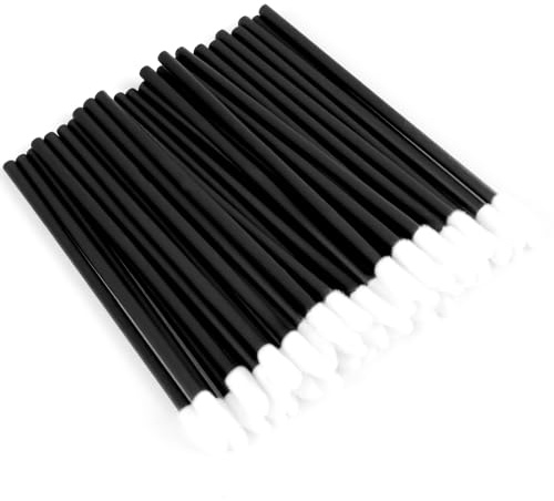 400 st läppstiftsborste, läppborste, ögonfransborste, engångs eyeliner pensel, disposable läppborstar, lämplig för läpp- och ögonfransmakeup, hygienisk och ren
