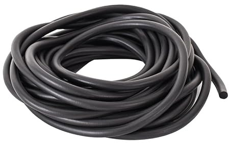 12 Meter Fugen Dichtschnur, Ø 2mm Dichtung Schaum Rundschnur, EPDM Runde Dichtschnur für Fugen, Schwarz Fugendichtschnur, Fugenfüllprofil für die Nahtdichtung von Türen und Fenstern, Wänden und Decken