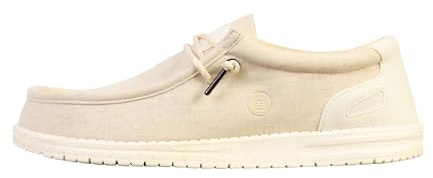 Serge Blanco Chaussures Bateau Saint-Jean écru - Chaussures Homme décontracté