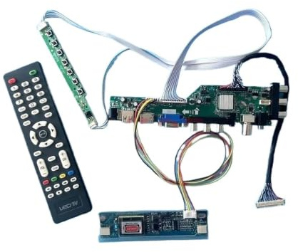 Controller Karte Fit M200O1 MT200LW01 M200RW01 IR + AV + USB + HDMI + VGA Digital Signal DVB Kit DIY 2CCFL 30Pin LVDS LCD Bildschirm 1600 * 900 Zubehör(for M200RW01 V.1)