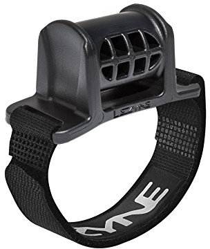 Lezyne Straphalterung für Campingleuchten LED Micro Macro Power Super und Deca Drive, Schwarz, 1-LED-HMOUNT-V404