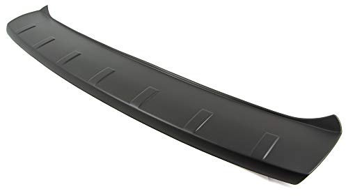 Aroba AR163 Ladekantenschutz kompatibel mit Ford Kuga ab BJ. 6.2008-2.2013 Stoßstangenschutz passgenau mit Abkantung ABS Schwarz