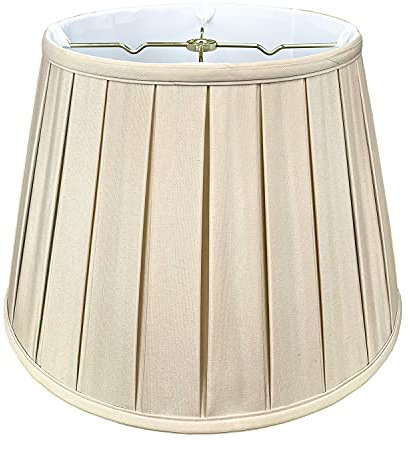 Royal Designs Inc BSO-724-18BG Empire English Plissee-Lampenschirm, 27,9 x 45,7 x 30,5 cm, Beige