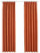 vidaXL 2X Vorhang Verdunkelung mit Haken Verdunkelungsvorhang Kräuselband Thermo Gardine Blickdicht Vorhänge Wohnzimmer Rostbraun 140x225cm