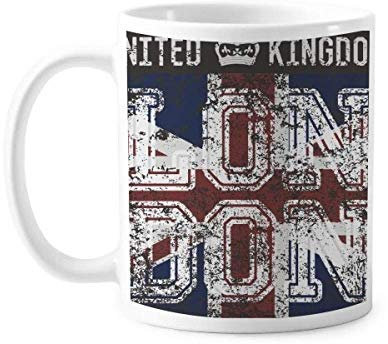 London UK UK Tasse en porcelaine Motif drapeau anglais anglais