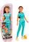 Aria- MGA's Dream Ella I AM Vétérinaire – À Collectionner – Poupée Mannequin de 29cm avec 1 Animal de Compagnie – Contient 1 Blouse avec 1 emprunte de Patte, 3 Ans +, DreamElla, 578055EUC