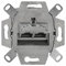 Generisch Rutenbeck 2-fach UAE-Cat.6A iso-8/8 Up 0 Netzwerkbuchse Grau Desert