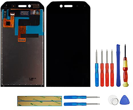 swark Display LCD completo con Caterpillar Cat S41 (nero senza cornice) Touch Screen Replacement + strumenti