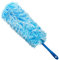 HOMESHOPA Microfibre Feather Duster, Washable Reusable Hand Duster, Flexible Head, Anti-Static, Duster for Household Home Office, Car, Computer,Furniture Cleaning (Blue)