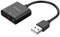 ORICO Tarjeta DE Sonido Externa USB-A 3 Puertos
