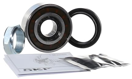 SKF Radlagersatz mit Wellendichtring VKBA 9070 CL Position Hinterachse Außendurchmesser 72mm Höhe 88mm Länge 158mm Breite 158mm - OE Qualität | Kompatibel mit: CITROËN MEHARI