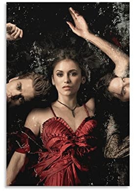 BUZHI The Vampire Diaries Poster Wall Art Print Decorative Painting Canvas Posters for Home And Office Decorations 08x12inch(20x30cm)