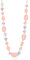 FULU AUTUMN Collana da Donna in Argento con Perline Lunghe Collana a Catena Maglione Bohémien Bigiotteria di Cristallo Regali di Compleanno per la Fidanzata(10-Pink)