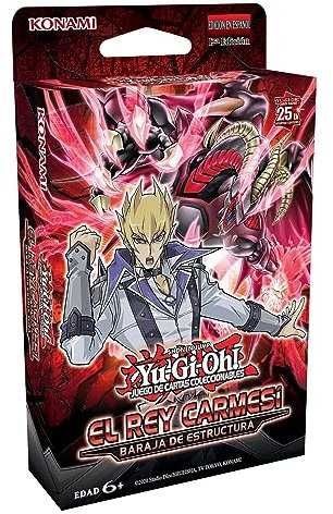 Yu-Gi-Oh! Juego DE Cartas COLECCIONABLES - Baraja de Estructura: El Rey Carmesí (Idioma ESPAÑOL)
