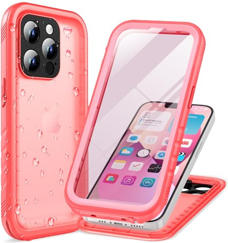 Cozycase TOP Militärschutz wasserdichte 360 Hülle Für iPhone 15 Pro Max | Outdoor Panzerhülle Full Armor Case, Vorne Hinten Komplett Schutz, Soßfest Staubschutz Baustelle Waterproof Handyhülle