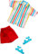 Barbie Fashion Pack HRH33 Pack 1 Kleidung für Puppen Ken