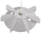 cyclingcolors ventola motore elettrico plastico ventilatore ventole girante compressore elettropompa, 130mm x 28,2mm