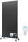 BR Bringer Infrarotheizung Standgerät - 1200 Watt - Energiesparend - Mobile Elektroheizung mit Standfüßen auf Rollen, Smart Thermostat, WiFi und App - 5 Jahre Garantie, TÜV (schwarz)