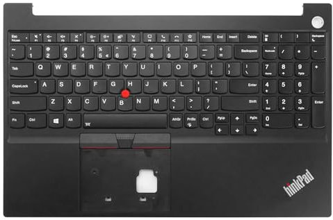 Table-King Teclado de Repuesto retroiluminación para Lenovo Thinkpad E15 Gen2 Gen3 Gen4(Not for E15 Gen1) con Tapa C con Huella Dactilar (US English/EE. UU., retroiluminado,Huella Dactilar)