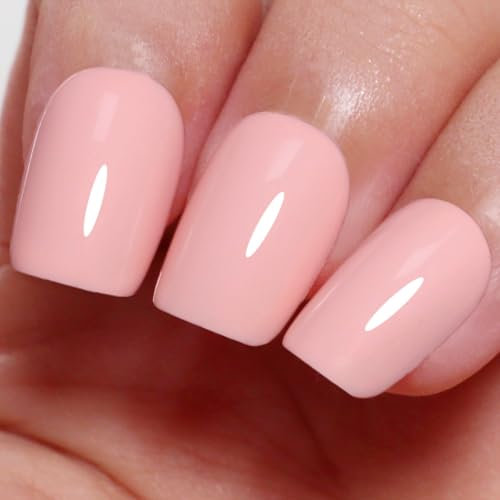 Ozzeal Nackt UV Nagellack, 15ML Nackt UV Gel Nagellack Soak Off Led Frühling Sommer Gel Nail Polish Starter Maniküre Salon DIY Gel Nagellack Zu Hause Für Mädchen