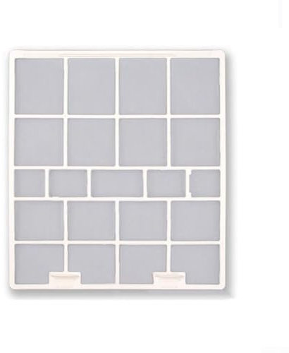Filtre anti-poussière fiable pour climatiseurs Hisense (34 x 38 cm)