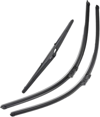 Scheibenwischer-Set für Ford Focus MK3 Hatchback 2011-2014 | Vorne + Hinten (28/28/12) | Leise & Wischfest