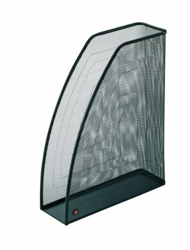 Alba - Porte Revues - Documents - Magazines - Bureau - Métal Mesh - Noir