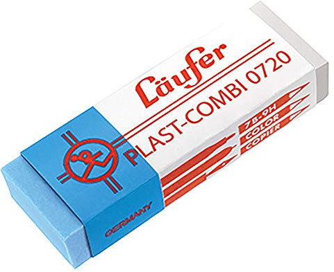 Läufer Kunststoff-Radierer PLAST COMBI (07200) VE=1
