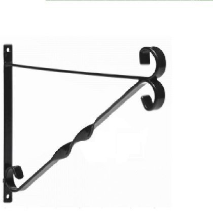 5,1 x 35,6 cm à suspendre Fixation Mural pour pot de jardin en métal avec Twist (35,6 cm paniers ou inférieur)