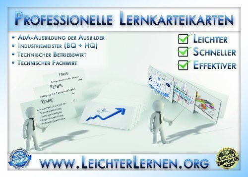 Lernkarteikarten AEVO / AdA-Ausbildung der Ausbilder
