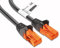mumbi LAN Kabel 20m CAT 5e Netzwerkkabel CAT5e Ethernet Kabel Patchkabel RJ45 20Meter, schwarz